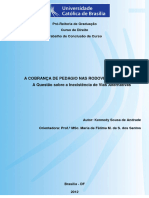 A Controvérsia Sobre A Legalidade Da Cobrança de Pedágio Nas Rodovias Brasileiras