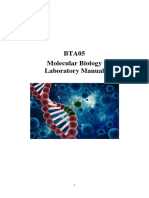 BTA05 Molecular Bio Lab Manual