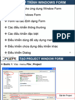 Chuong 2. Windows Forms Application - Thiet Ke Giao Dien Nguoi Dung