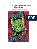 Download full ebook of A Valentine For Frankenstein Leslie Kimmelman online pdf all chapter docx 