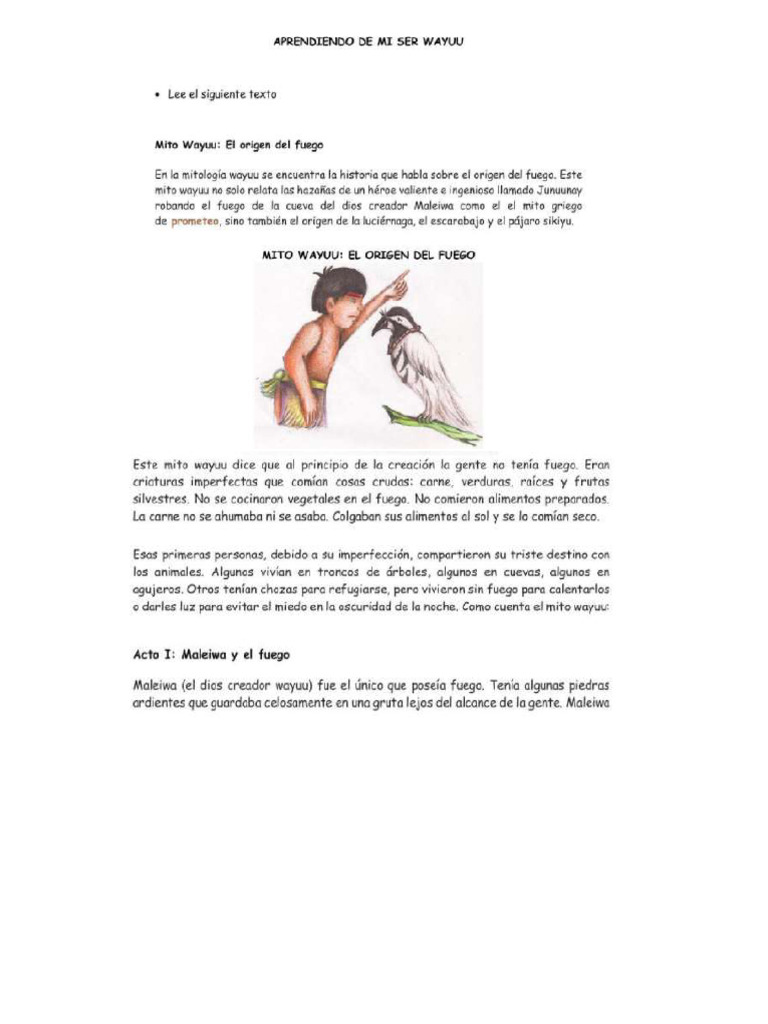 lectura wayuu | PDF