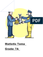 Matlotlo Tema Grade: 7A