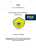 Rev. Tor Rapat Kerja Dpm 2023