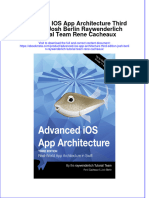 Full Ebook of Advanced Ios App Architecture Third Edition Josh Berlin Raywenderlich Tutorial Team Rene Cacheaux Online PDF All Chapter