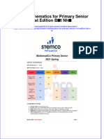 Ebook Stem Mathematics For Primary Senior 1St Edition Bat Nhi Online PDF All Chapter