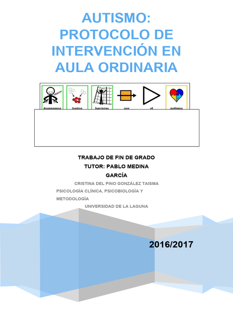 Hablador sobre el Autismo en Aula Ordinaria | PDF | Espectro autista ...