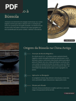 Função e História da Bússola | PDF | Bússola | Geografia
