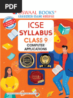 Oswaal ICSE Class 9th Syllabus For 2022-23 Exam Computer Applications