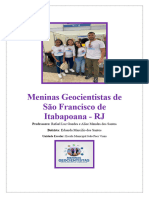 Relatório de Maria Eduarda - Projeto Meninas Geocientistas