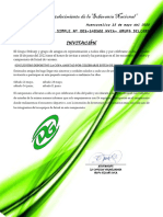 Invitacion de Deportes 2022