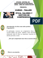 Curso Virtual Etica, Valores y Gestion de Compromisos