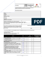 Formato Auto Revisión Del Plan de Empresa