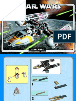 LEGO Y-Wing Attack Starfighter Instruction Manual (10134)
