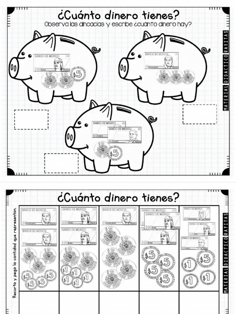 Actividades con dinero | PDF
