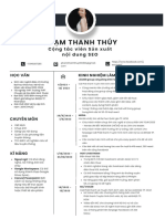 CV - Phạm Thanh Thúy - Cộng tác viên Sản xuất nội dung SEO