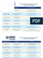 Centros Universitarios Depart INFOUSAC2021F