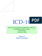ICD-10 2006 Alphabetical Index (Volume 3)