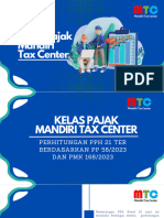 KELAS PPH 21 TER- MANDIRI TAX CENTER