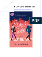 Download ebook Sweet Talk Love Lines Bastone Cara online pdf all chapter docx epub 