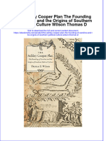 The Ashley Cooper Plan The Founding of Carolina and The Origins of Southern Political Culture Wilson Thomas D Online Ebook Texxtbook Full Chapter PDF