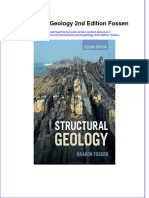 Structural Geology 2Nd Edition Fossen Online Ebook Texxtbook Full Chapter PDF