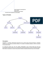 Modelling & Simulation Class Notes