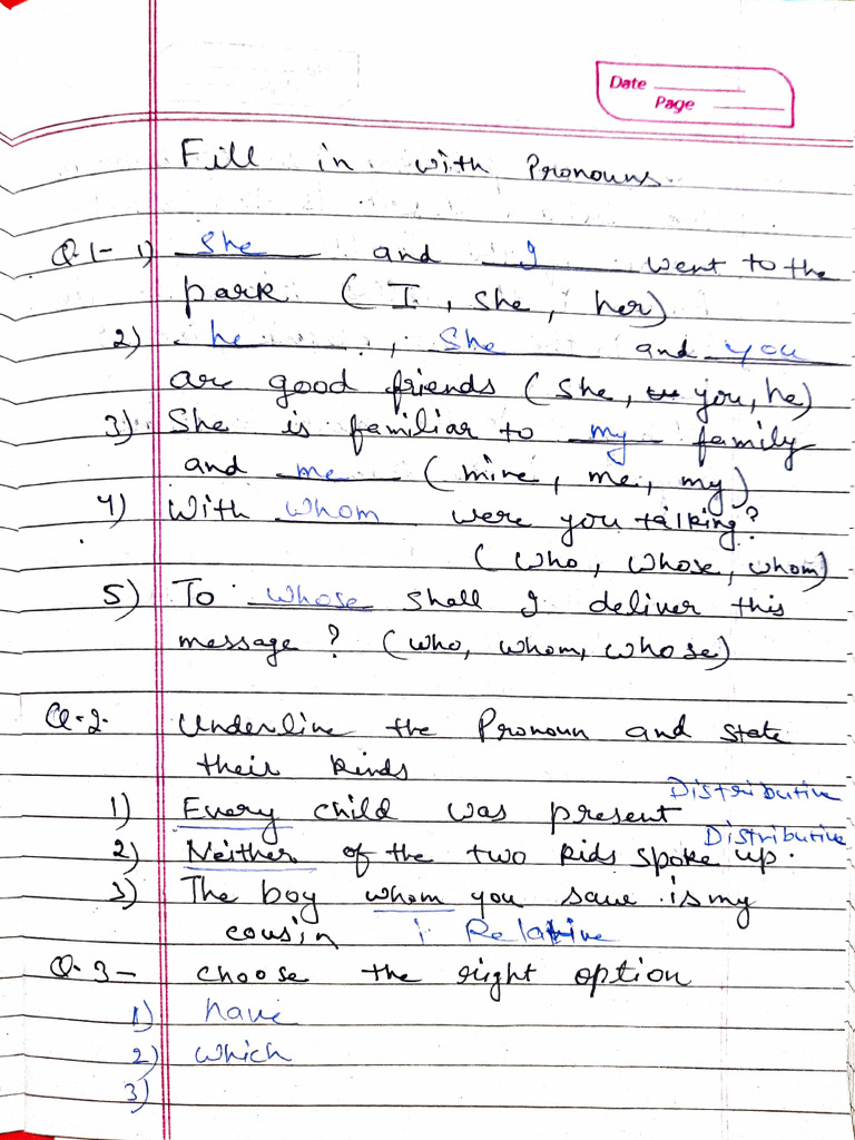 Eng Lang Rev Test | PDF