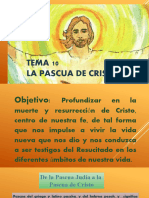 Tema 10 La Pascua de Cristo