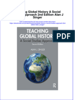 Ebook Teaching Global History A Social Studies Approach 2Nd Edition Alan J Singer Online PDF All Chapter