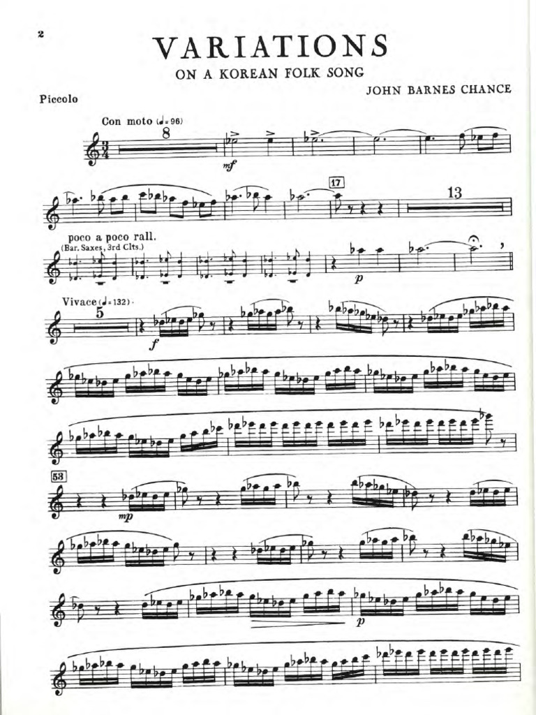 Variations All Parts | PDF