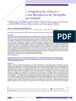 Minicex y Dops en Traumatologia