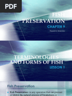 Chapter 9 Fish Preservation