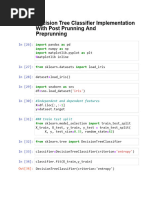 Decision Tree Algorithm in Machine Learning