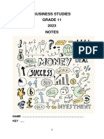 GR 11 Notes Book 2023
