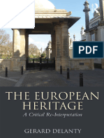 The European Heritage A Critical Re-Interpretation (Gerard Delanty) (Z-Library)