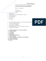 Titulos de Credito en Guatemala