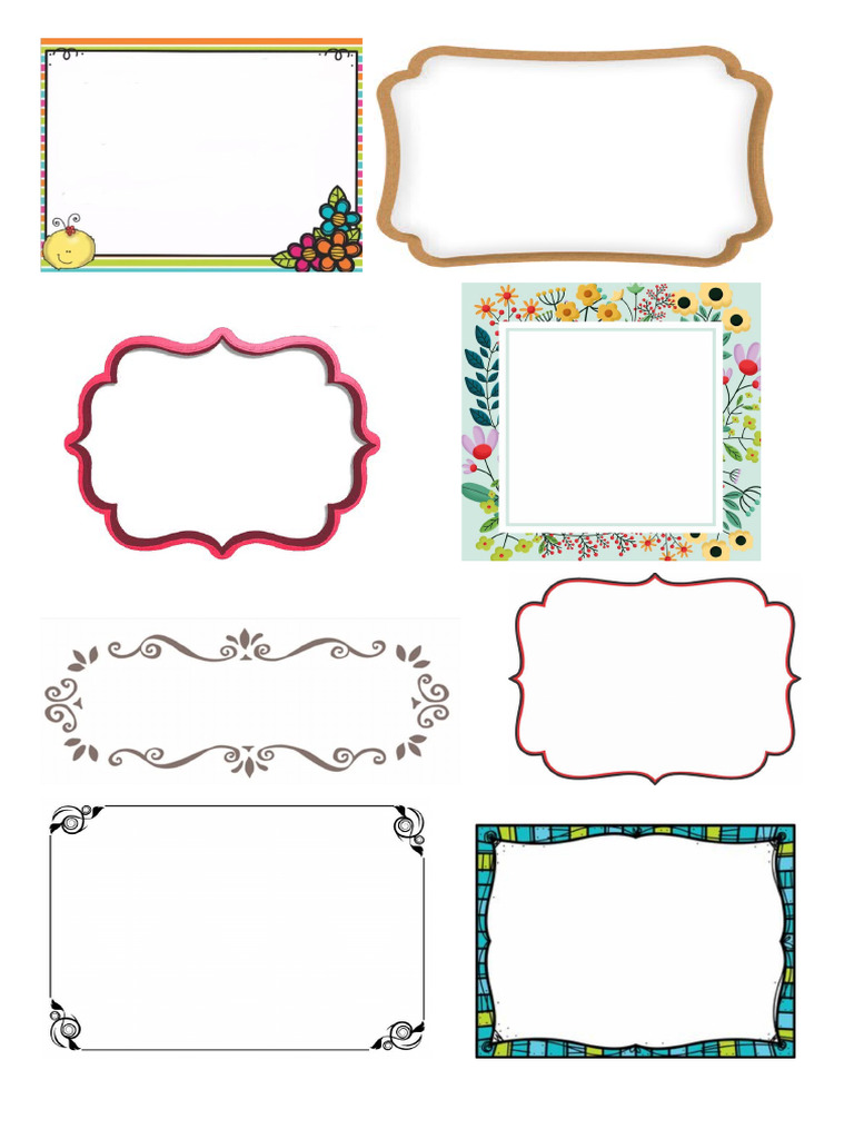 01. Molduras Para Frases | PDF