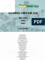 Documento Curricular Anos Finais