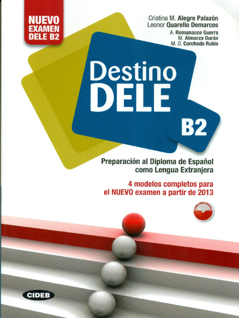 Destino DELE B2 Libro | PDF
