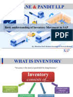 KPCA - IA - Basic Understanding of Inventory Movement IN SAP