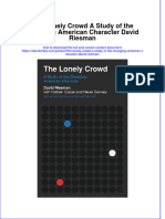 The Lonely Crowd A Study of The Changing American Character David Riesman Online Ebook Texxtbook Full Chapter PDF