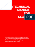 Geotechnical Manual For Slopes 2011 Hong Kong