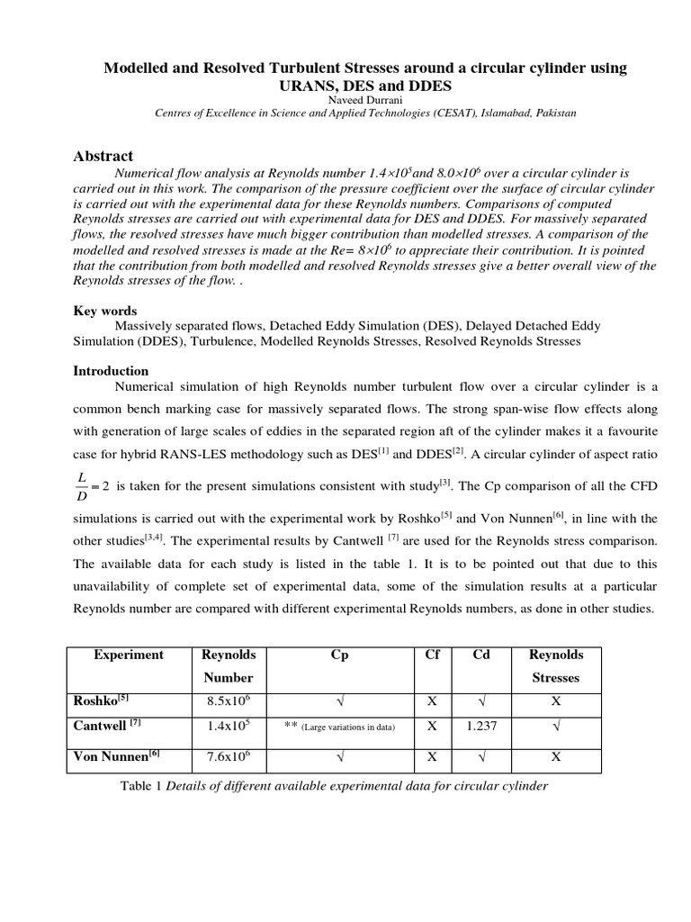 Turbulent Flow Analysis Techniques | PDF | Linear Elasticity | Turbulence