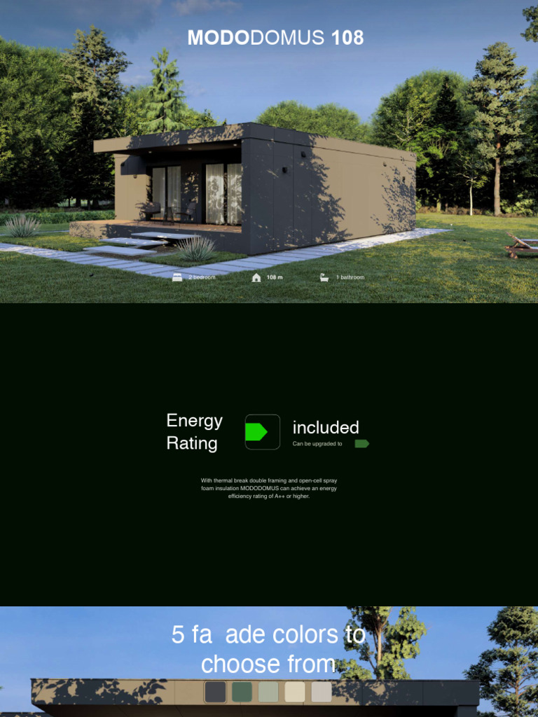 MODODOMUS 108: Energy-Efficient Home | PDF | Building Insulation | Air ...