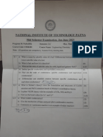 Nit Patna Exam PDF