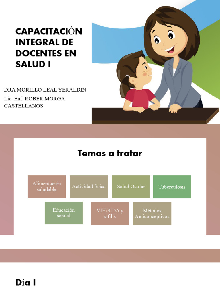 Capacitación Integral en Salud para Docentes | PDF | Salud y bienestar