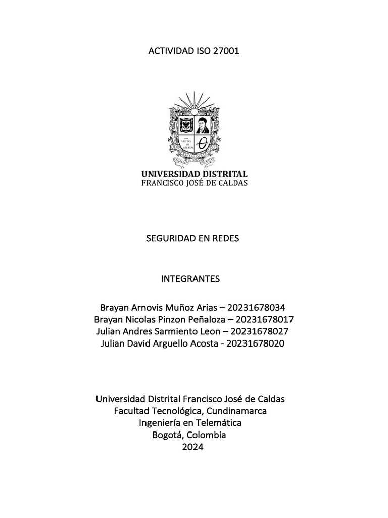 Implementación ISO 27001 en TechNova | PDF | Seguridad de información ...