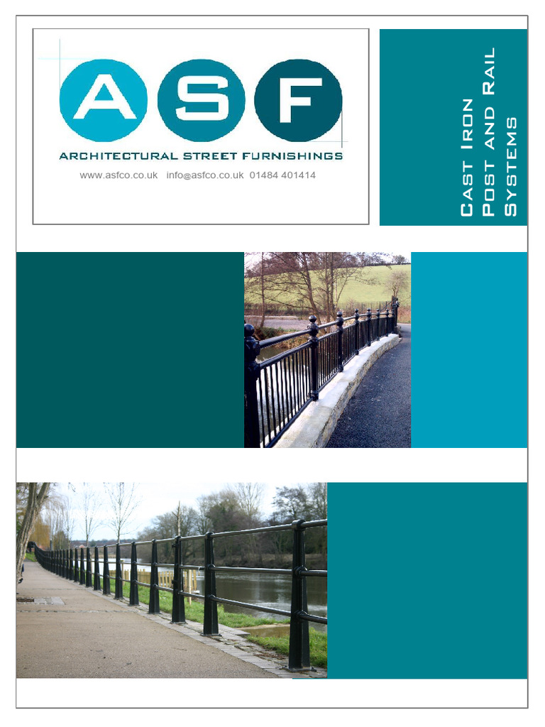 Cast Iron Post and Rail Systems Guide | PDF | Screw | Metals