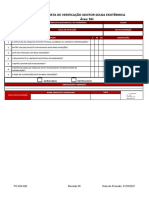FO-SGI-020 - Lista de Verificação - Ignitor Solda Exotérmica