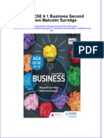 Full Ebook of Aqa Gcse 9 1 Business Second Edition Malcolm Surridge Online PDF All Chapter